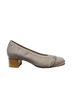 décolleté confort donna pelle scamosciata-vernice soffice sogno art.e23502c nocciola
