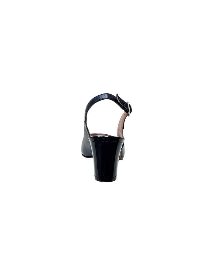 sandali confort donna pelle-lurex soffice sogno art.e23530 blu