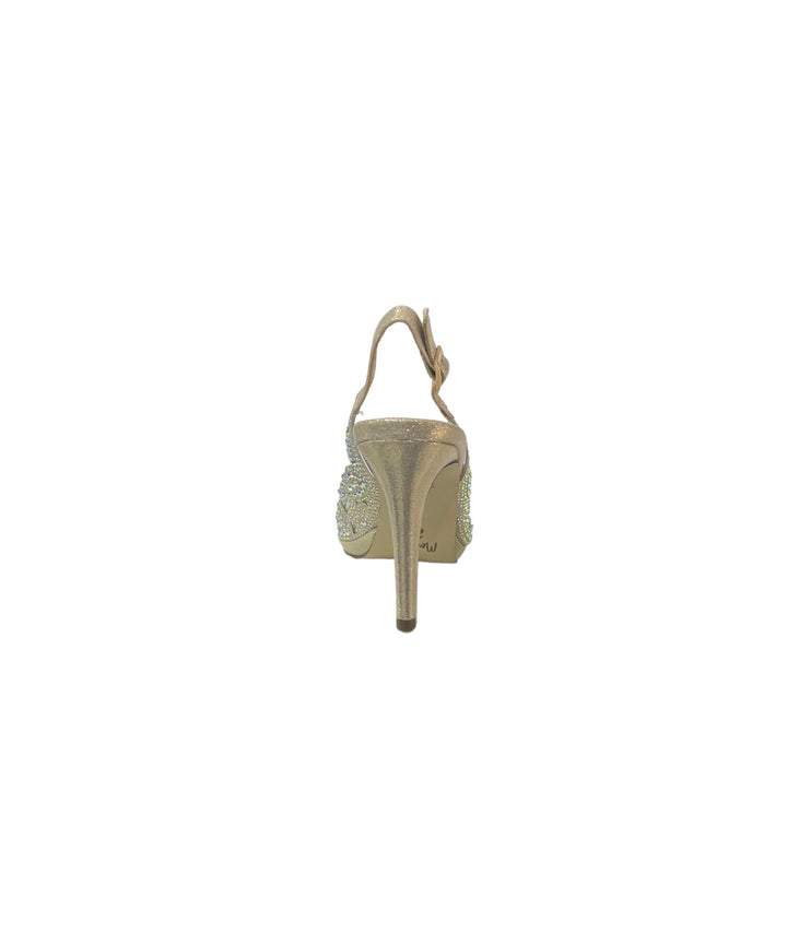 slingback eleganti donna menbur art.23640 gold
