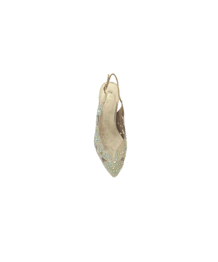 slingback eleganti donna menbur art.23640 gold