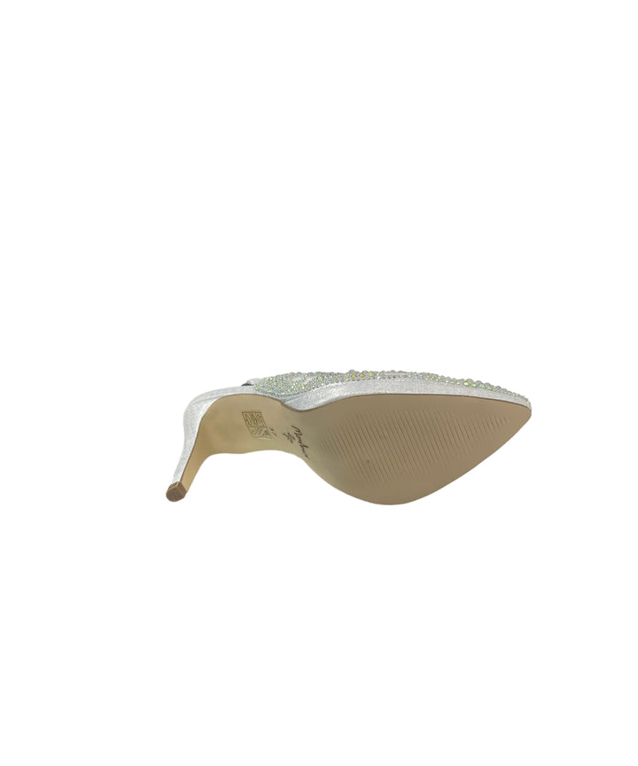 slingback eleganti donna menbur art.23640 silver