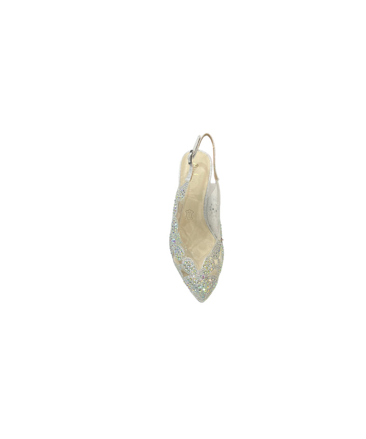slingback eleganti donna menbur art.23640 silver