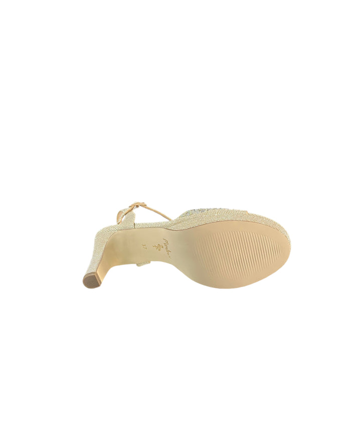 sandali eleganti donna menbur art.23683 oro