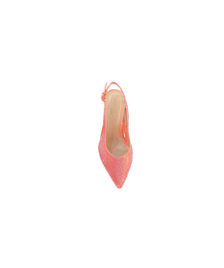 slingback eleganti donna menbur art.23714 peach
