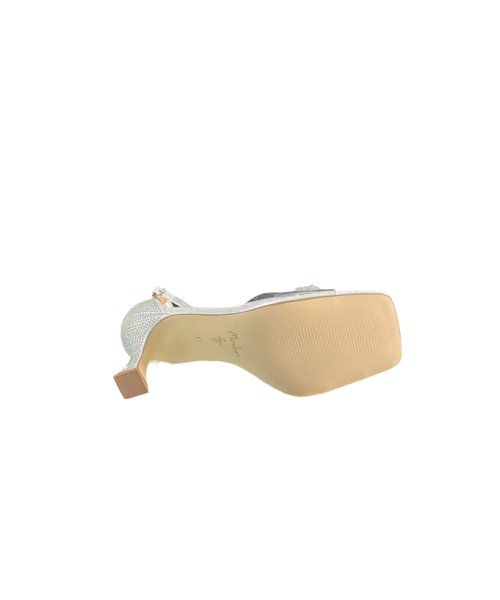 sandali eleganti donna menbur art.23825 silver