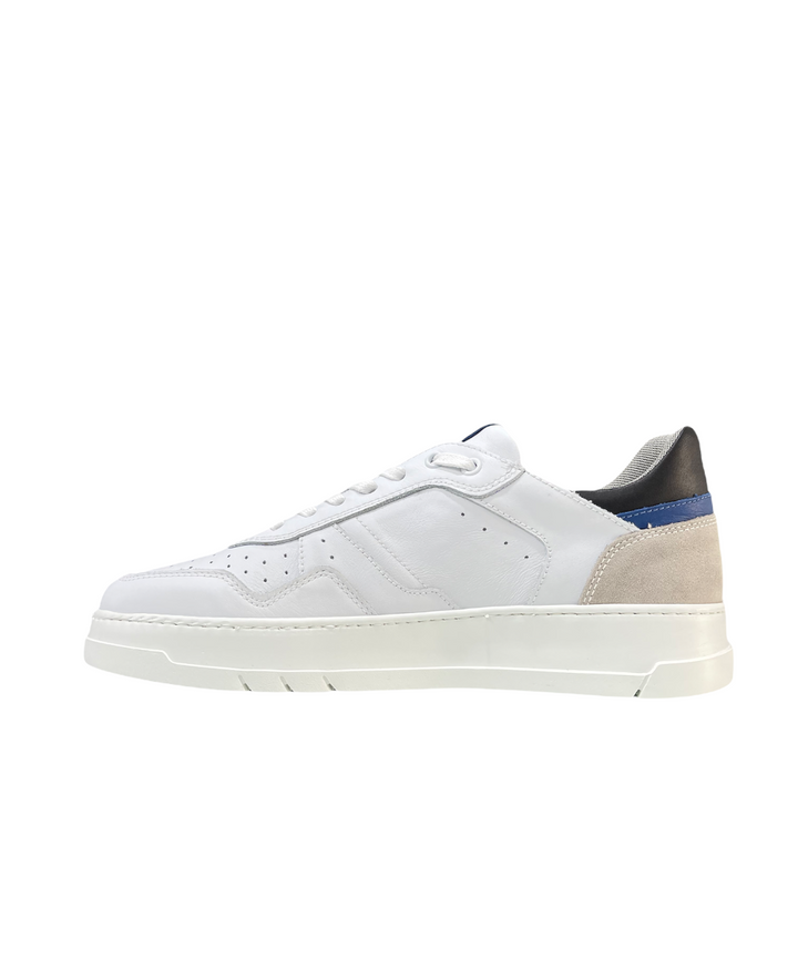 sneakers uomo pelle nero giardini art.e202420u707 bianco