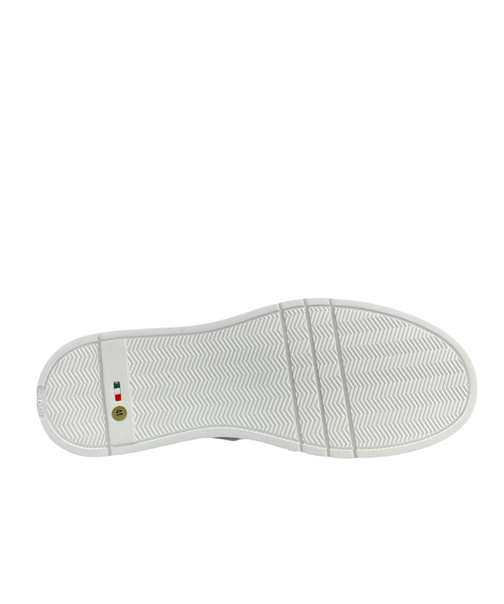 sneakers uomo pelle nero giardini art.e202420u707 bianco