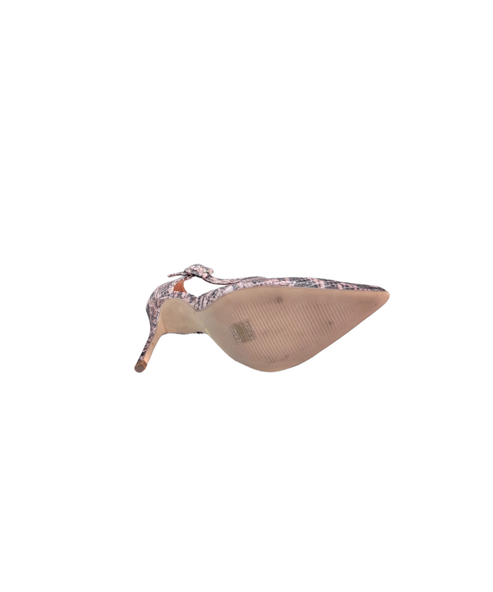 décolleté donna pelle stampa rettile tabita art. 247 rose