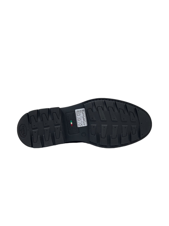 mocassini uomo pelle nero giardini art. i202480u100 nero