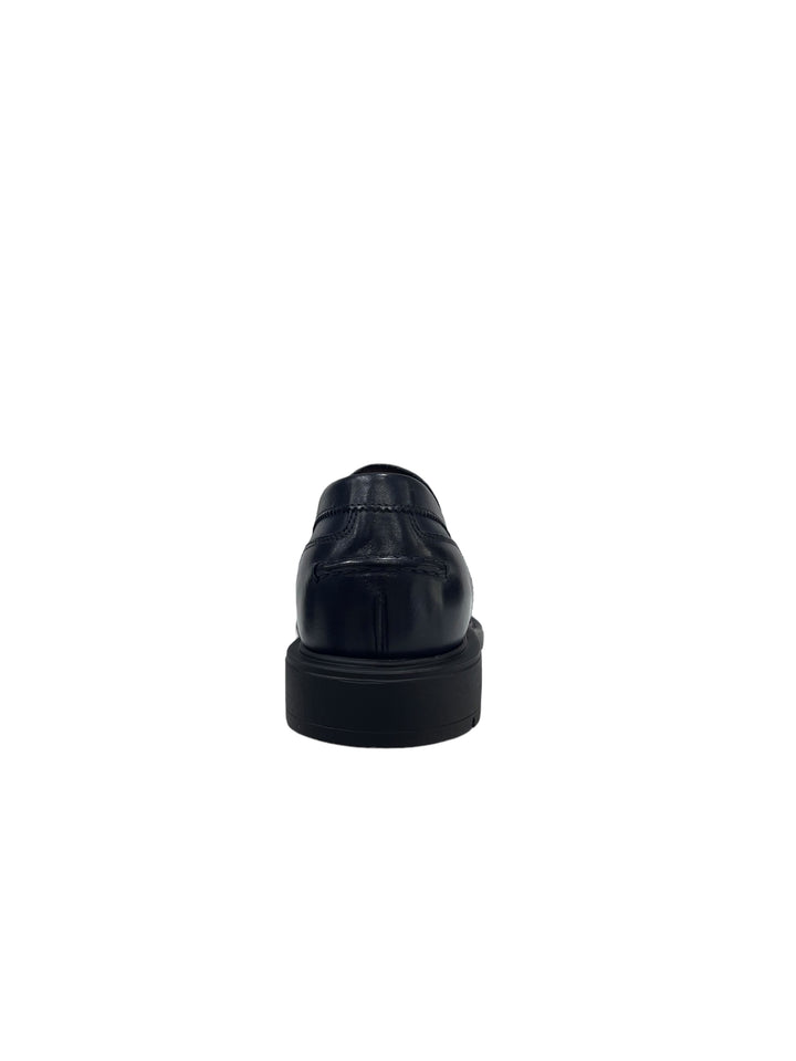 mocassini uomo pelle nero giardini art. i202480u207 blu incanto