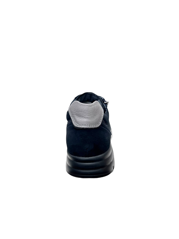sneakers uomo pelle nero giardini art.i202501u205 blu navy