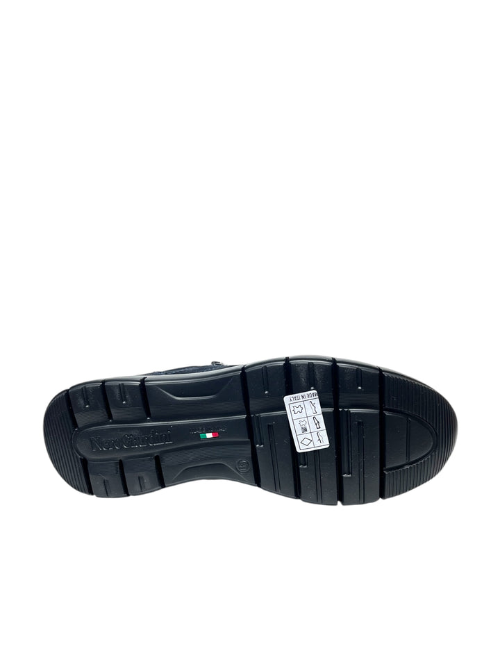 sneakers uomo pelle nero giardini art.i202501u205 blu navy
