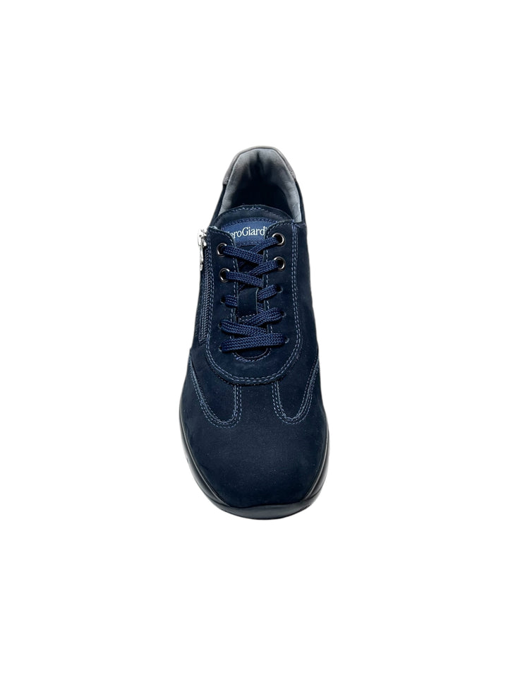 sneakers uomo pelle nero giardini art.i202501u205 blu navy