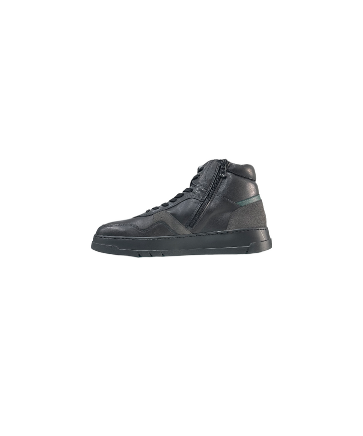sneakers uomo pelle nero giardini art.i202592u100 nero