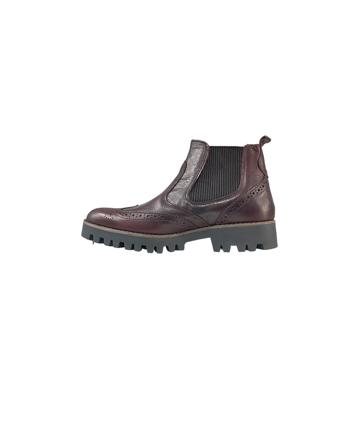 stivaletto beatles donna pelle igi&co art. 2650211 bruciato