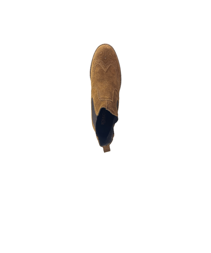 stivaletto beatles donna pelle igi&co art. 2650222 cognac