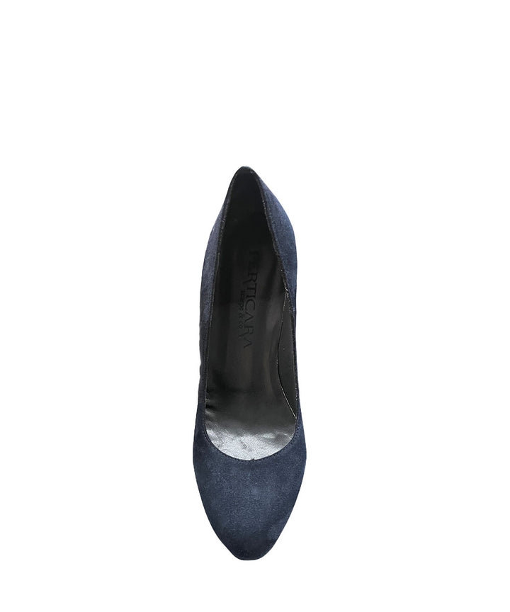 Décolleté donna pelle Perticara art. 279 blu