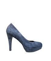 Décolleté donna pelle Perticara art. 279 blu