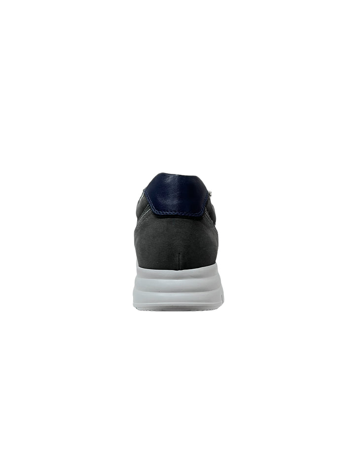 sneakers uomo pelle nero giardini art.e302811u105 grigio