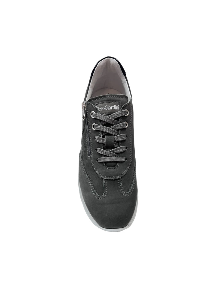 sneakers uomo pelle nero giardini art.e302811u105 grigio