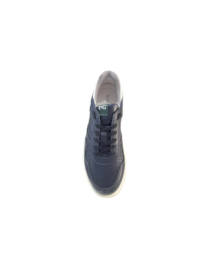sneakers uomo pelle nero giardini art. e302870u200 blu
