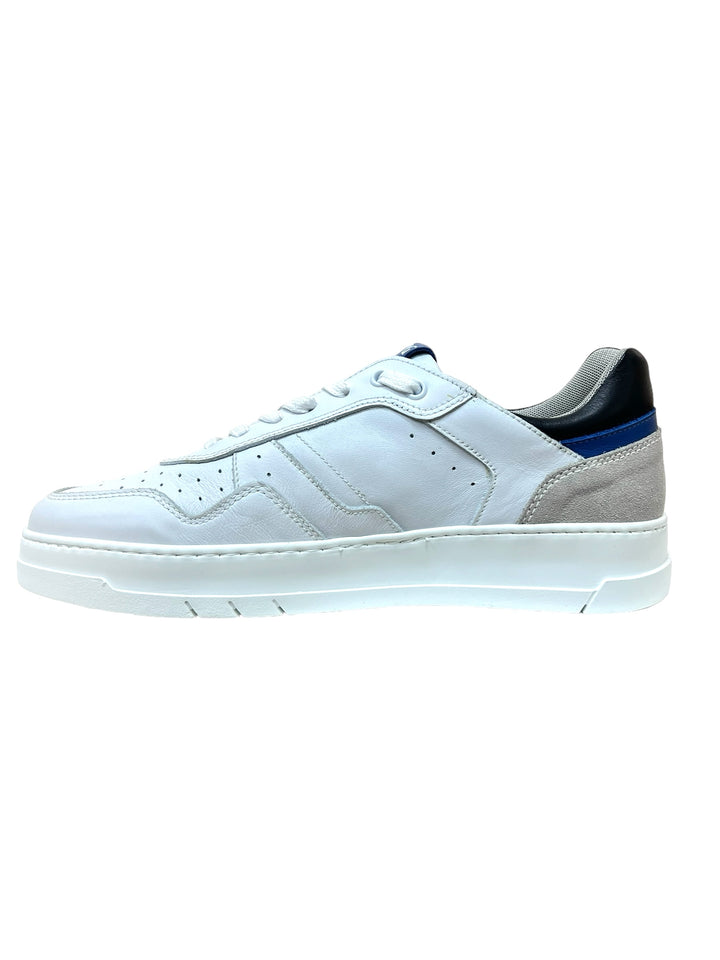 sneakers uomo pelle nero giardini art. e302870u707 bianco