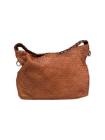 MY JOLI borsa donna pelle intrecciata cuoio