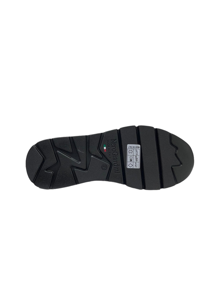 sneakers uomo pelle nero giardini art. i303010u400 cuoio