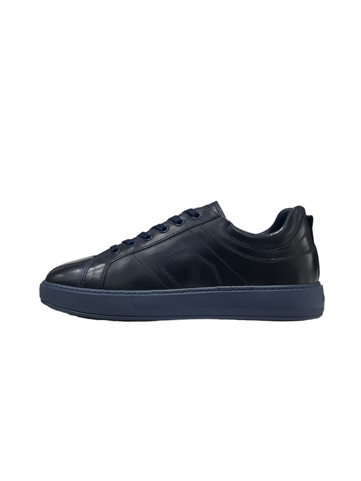sneakers uomo pelle nero giardini art. i303060u207 blu incanto