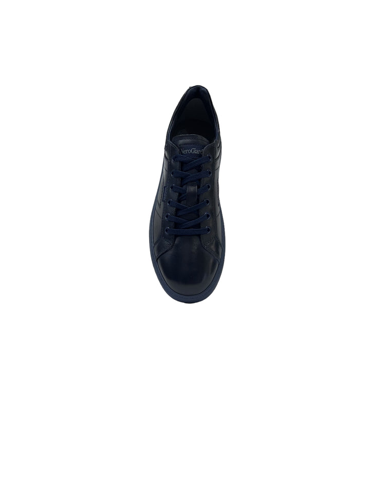 sneakers uomo pelle nero giardini art. i303060u207 blu incanto