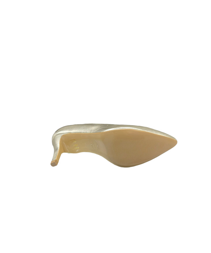 décolletè donna pelle perticara art. 310-65 platino
