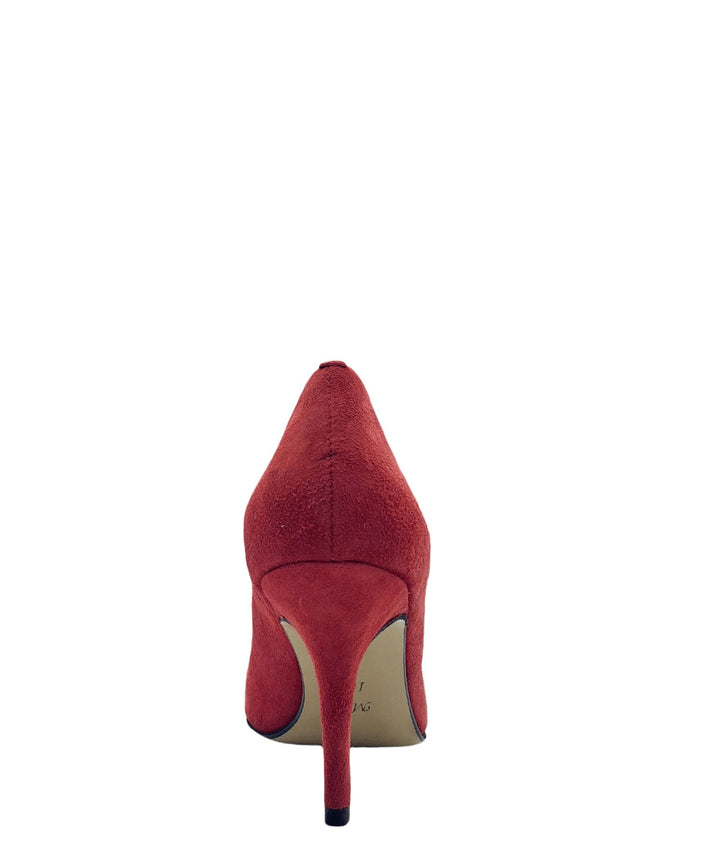 décolleté donna camoscio perticara art.310 rosso