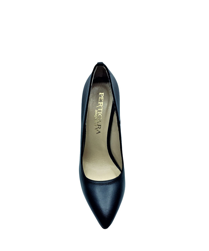 décolleté donna pelle perticara art.336 NERO