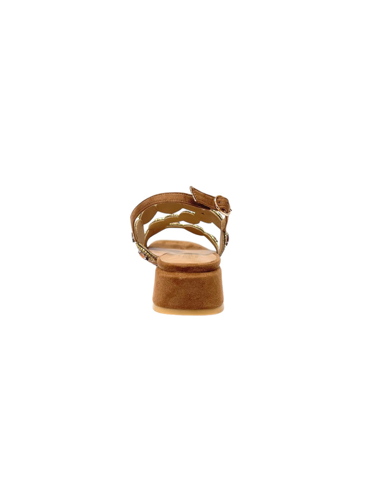 sandali donna pelle lejade art.3375 cuoio