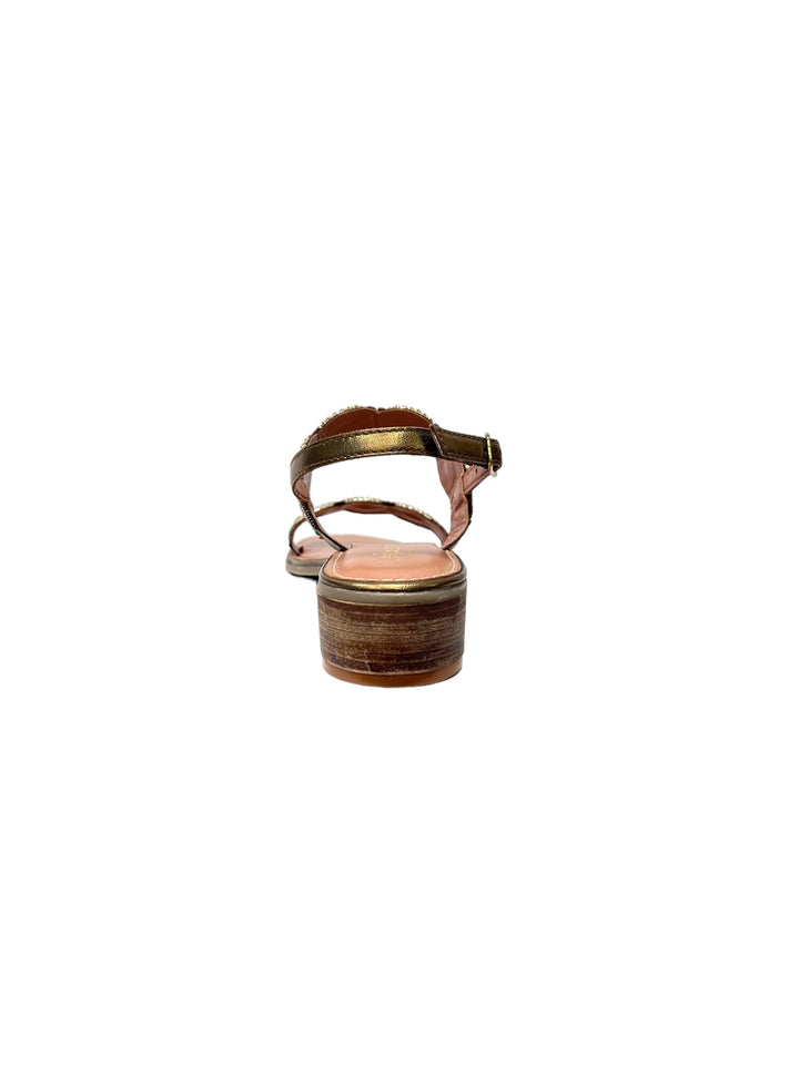 sandali donna pelle lejade art.3421 bronzo