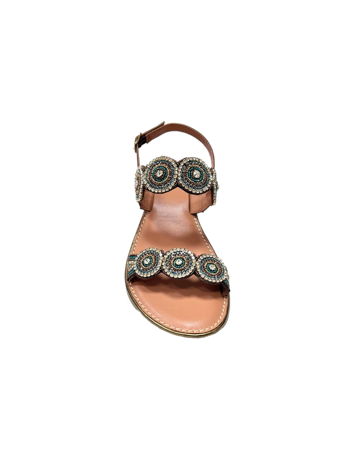 sandali donna pelle lejade art.3421 bronzo
