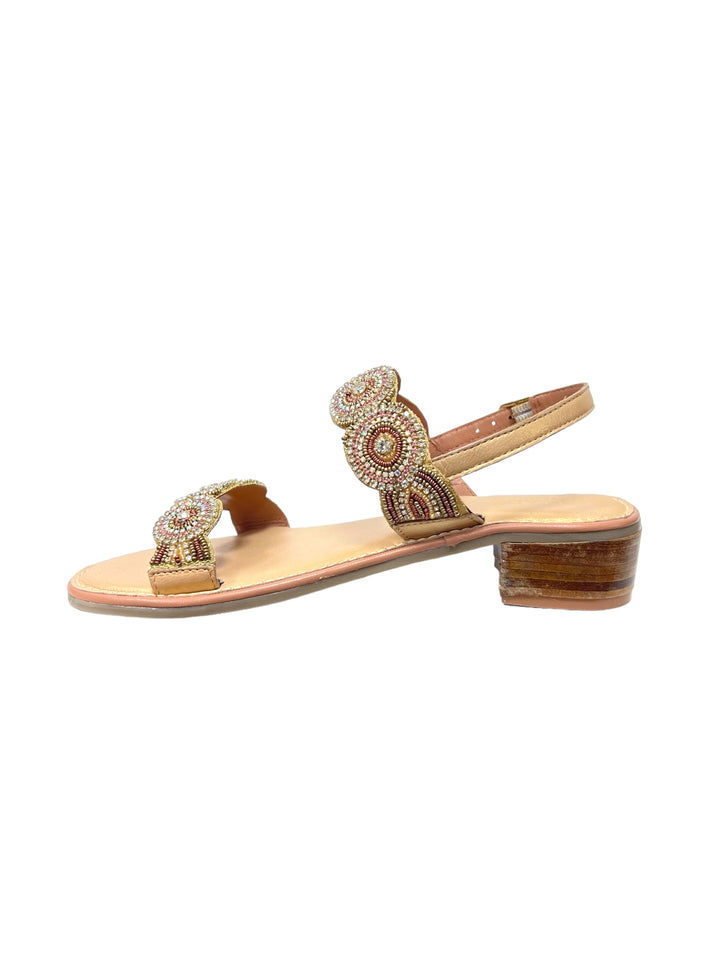 sandali donna pelle lejade art.3421 platino
