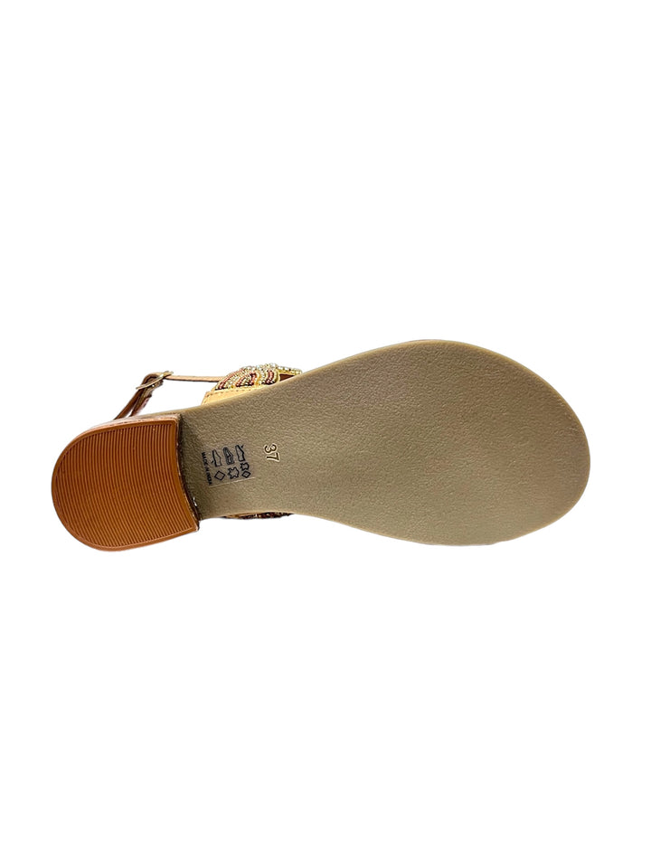 sandali donna pelle lejade art.3421 platino