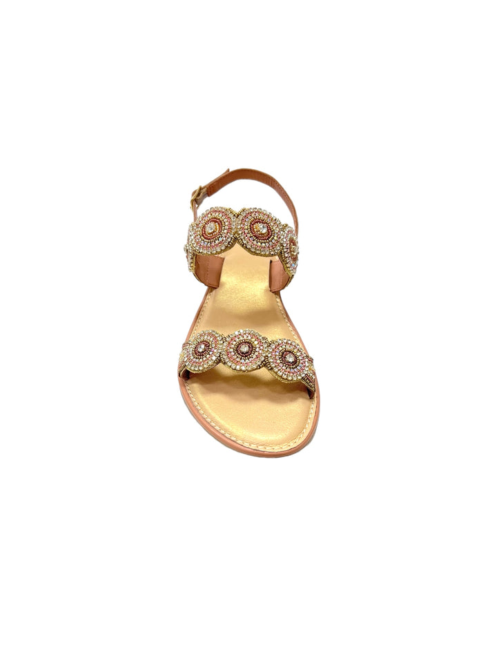 sandali donna pelle lejade art.3421 platino