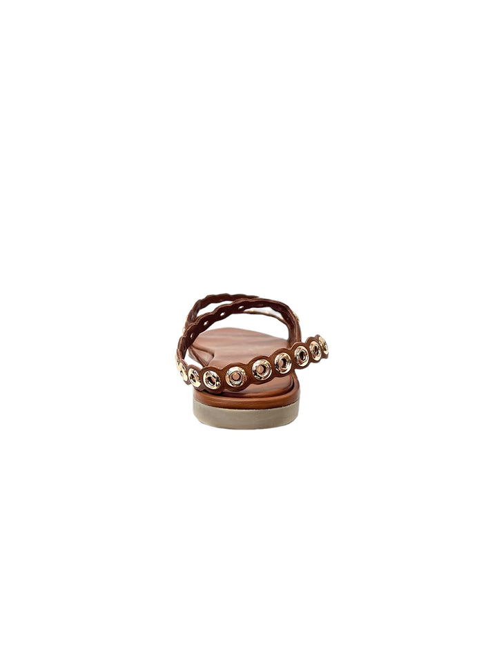 sandali donna pelle lejade art.3443 cuoio