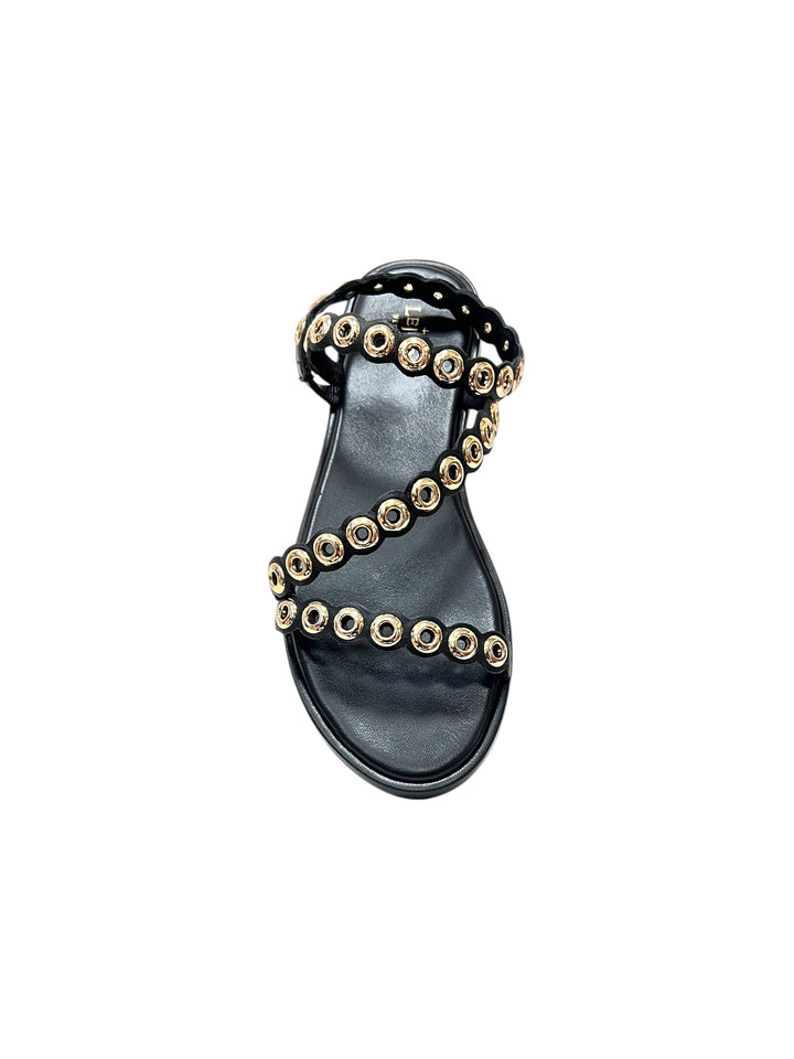 sandali donna pelle lejade art.3443 nero