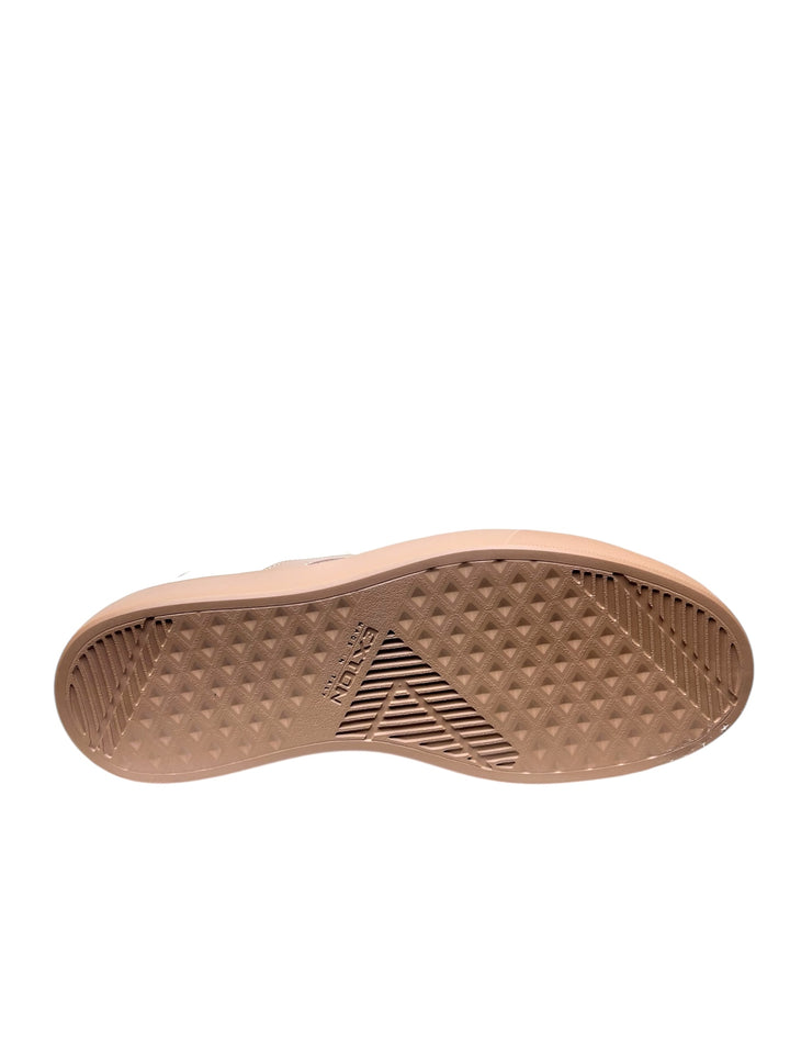 sneakers uomo pelle exton art.350 latte