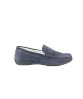 mocassini uomo pelle scamosciata igi&co art.3609533 blu