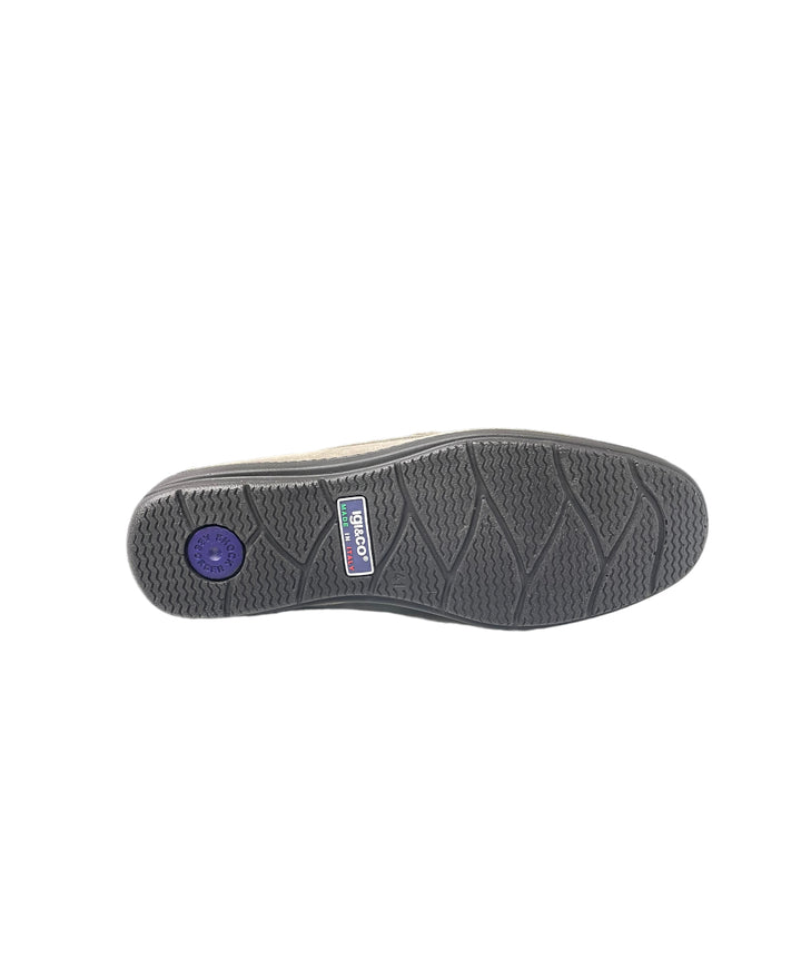mocassini uomo pelle scamosciata igi&co art.3609544 peltro