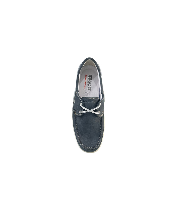 scarpe uomo pelle nabuk igi&co art.3612700 blu
