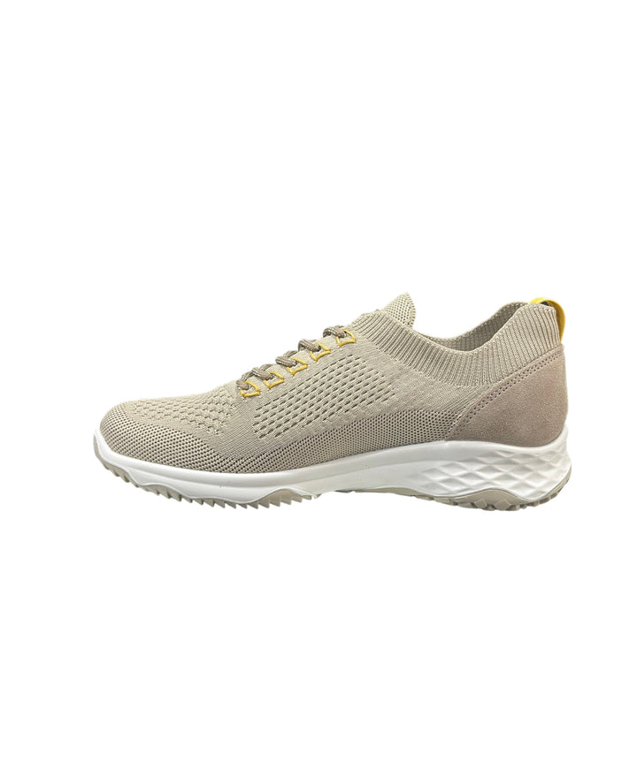 sneakers uomo pelle-tessuto elasticizzato  igi&co art.3617533 beige