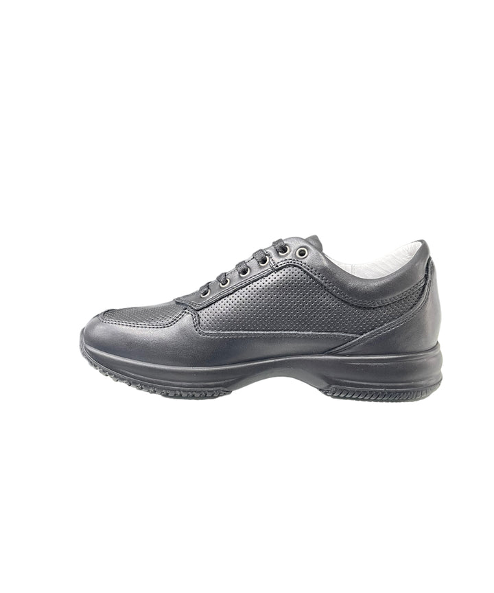 sneakers uomo pelle igi&co art.3620700 nero