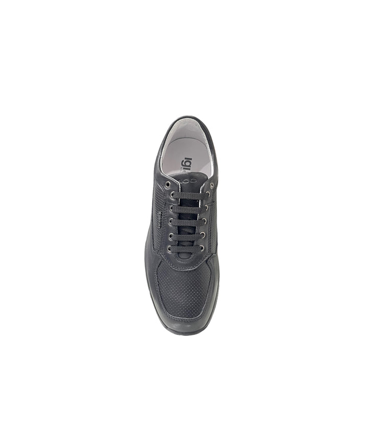 sneakers uomo pelle igi&co art.3620700 nero