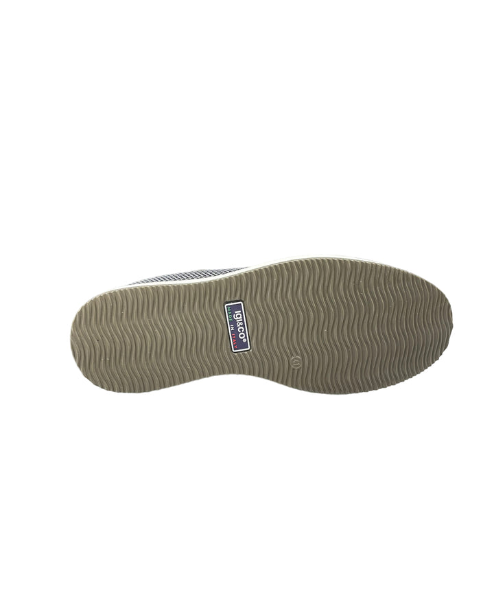 sneakers uomo pelle scamosciata-tessuto igi&co art.3622311 ANTRACITE