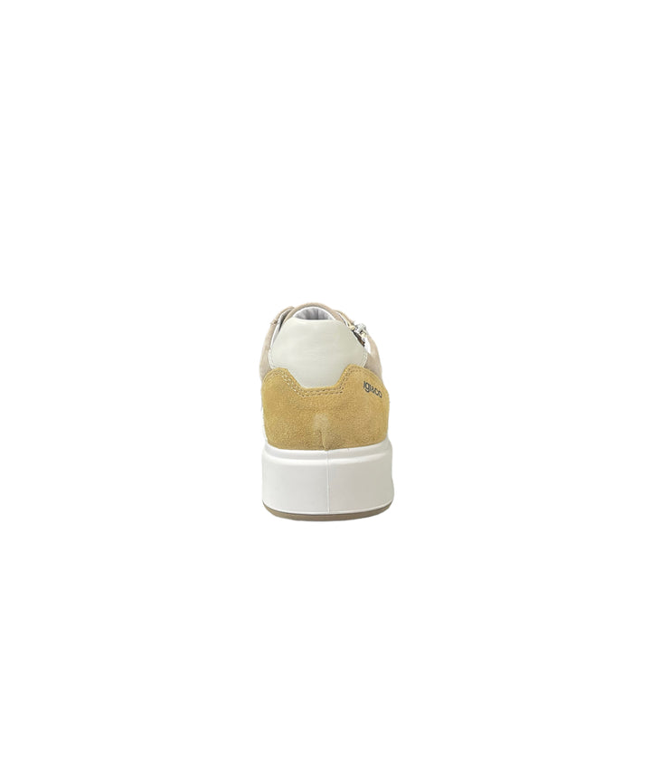 sneakers uomo pelle scamosciata igi&co art.3626011 BEIGE